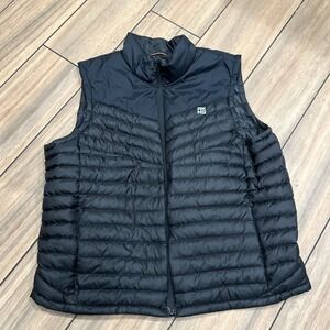 Alaskan Hardgear Men's Vest 2XL Black Puffer Full Zip